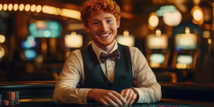 Tampilan opsi taruhan dan nilai saat bermain blackjack di batak5d