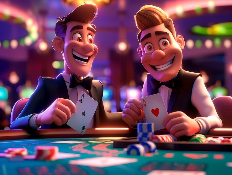 Antarmuka live casino batak5d menampilkan meja blackjack dengan dealer profesional